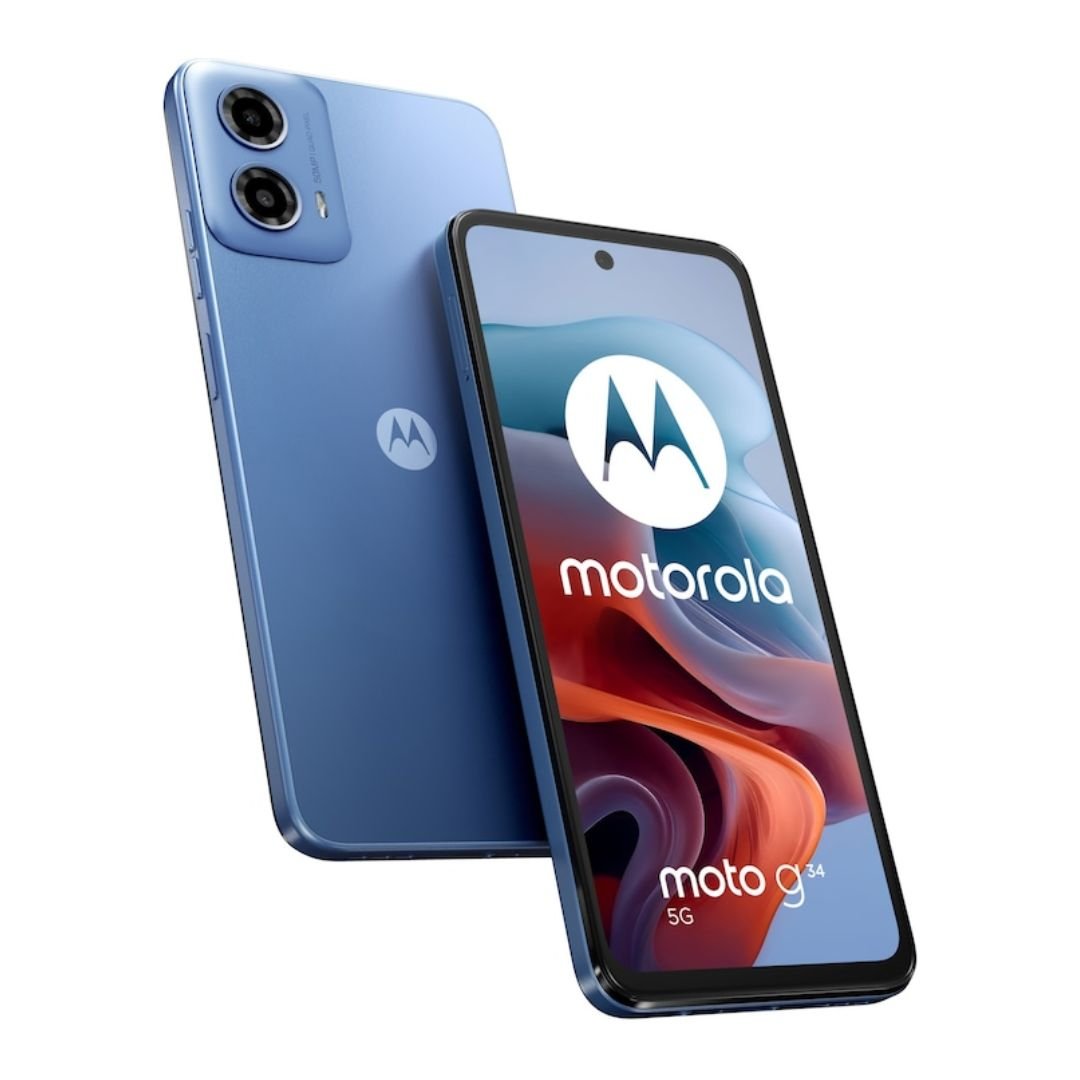 Folie de Protectie din Sticla compatibila cu Motorola Moto G34 cu Kit Montare Inclus, Adeziv pe toata suprafata, Protectie Anti-Zgarieturi si Socuri