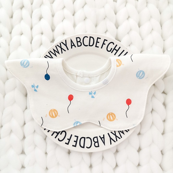 Jormftte babaelőke, uniszex, pamut, 0-1 éves korig, léggömb mintás