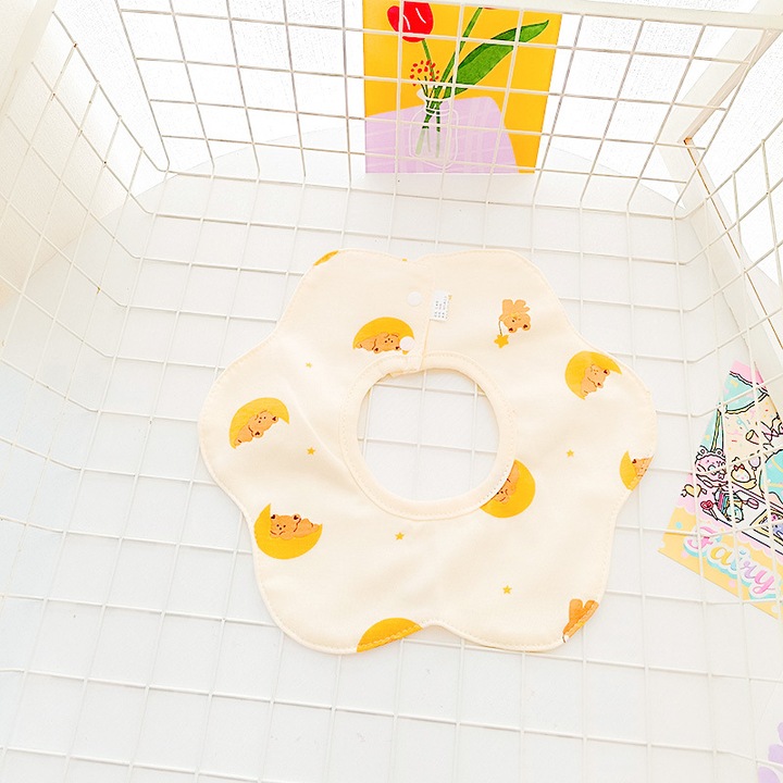 Jormftte babaelőke, unisex, pamut, 0-1 év, mackó mintás