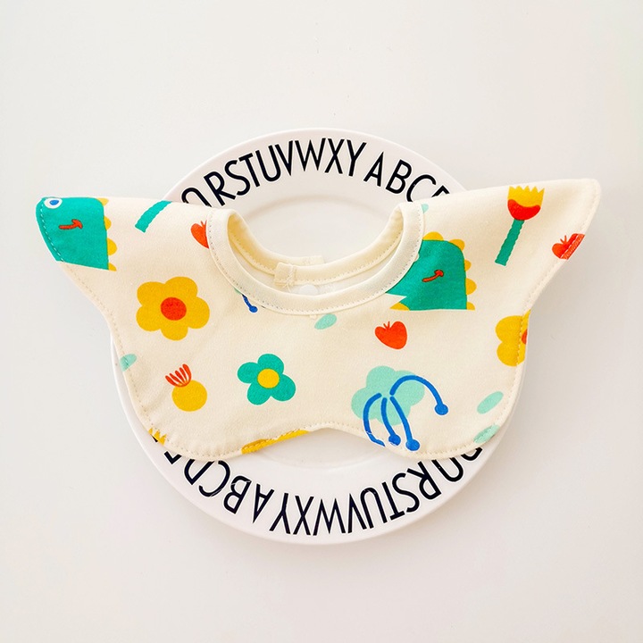 Jormftte babaelőke, unisex design, pamut, 0-1 év, virágmintás