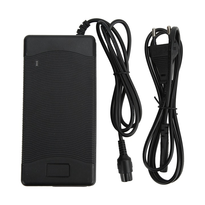 Incarcator pentru scuter de 10 inci cu 3 orificii pentru incarcator pentru cap de aviatie KUGOO M4 M4PRO 54,6 V 2 A 100-240 V