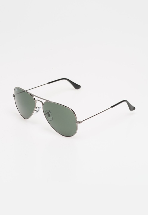 Ray-Ban Ochelari de soare metalici argintii Aviator Large 58-14-135