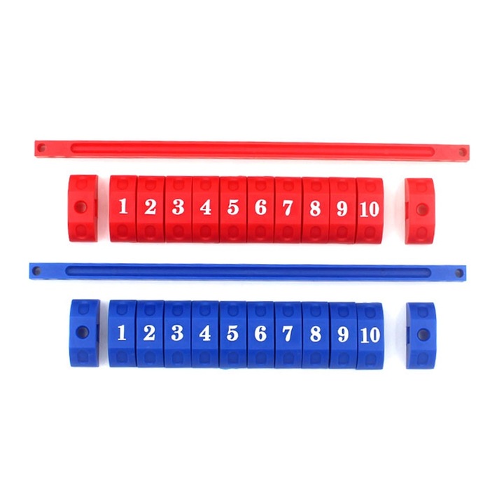 Set 2 contoare scor pentru mese de foosball, plastic ecologic