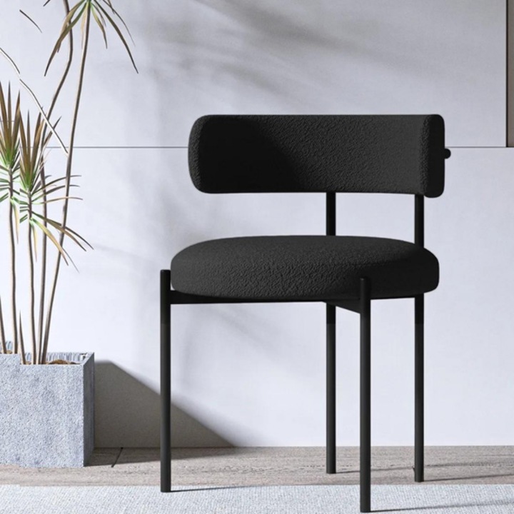 Scaun Tedy Negru Mobila Bella