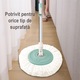 Mop rotativ cu galeata, Set curatenie cu 1 rezerva microfibra, Coada telescopica, Mop rotativ 360°, Centrifuga inox, Maner si roti pentru transport, Tinklu, Verde
