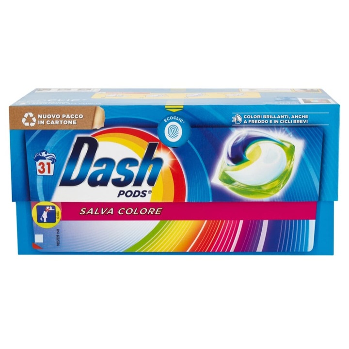 Detergent Dash Pods Salva Colore 31 bucati