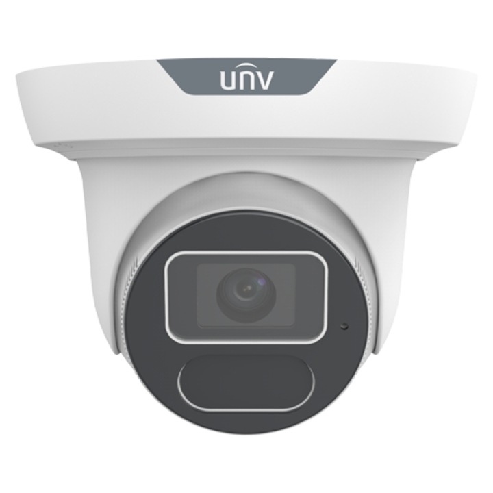 Camera IP, 5MP, LightHunter, lentila 4mm, IR 80m, Mic., Alarma, PoE