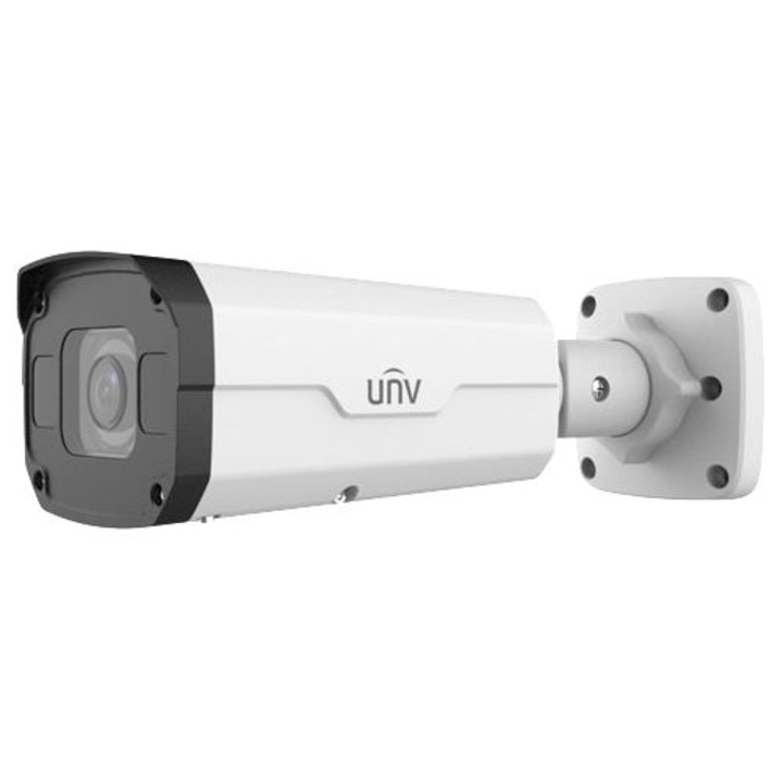 Camera IP 4K LightHunter 8 MP, lentila AF 2.8-12 mm, zoom motorizat, PoE, IR50M, IK10 - UNV IPC2328SB-DZK-I0