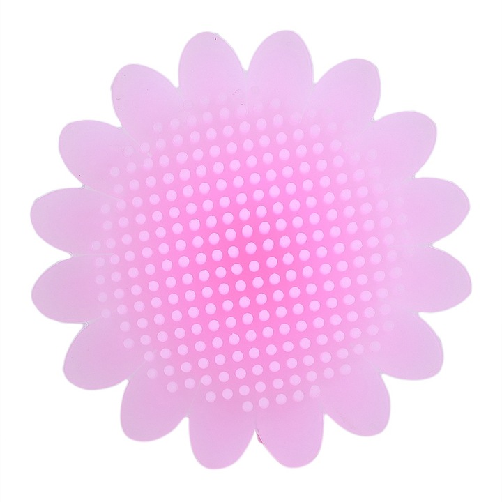 Jormftte babafürdető kefe, puha szilikon, rózsaszín