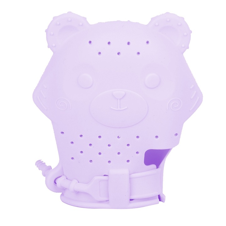 Jormftte fogzási kesztyű, lila, 3 hónaposnál idősebb babáknak