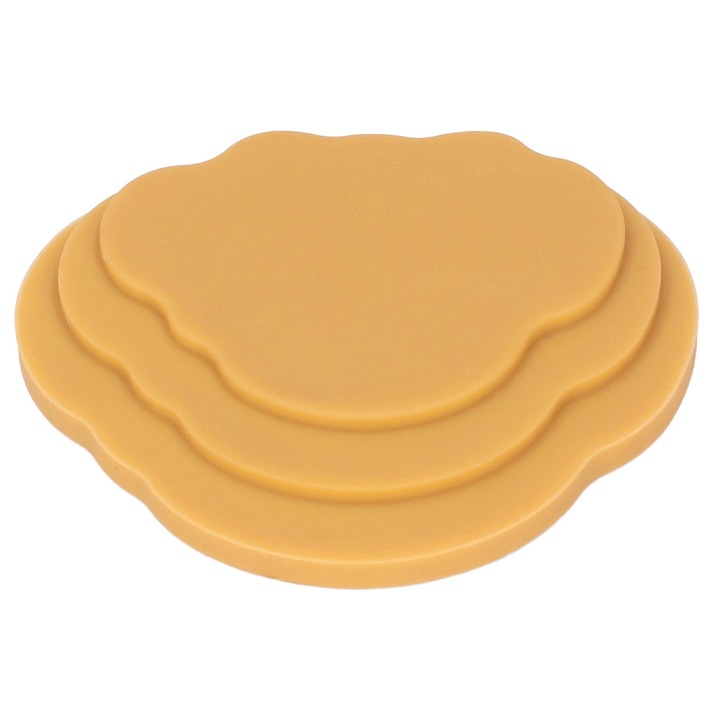 Rágóka, Jormftte, felhő alakú, szilikon, sárga, könnyen használható