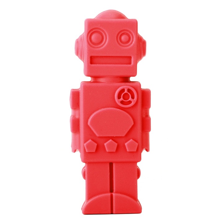 Rágóka, Jormftte, szilikon ceruzafogó, piros, 3 év+