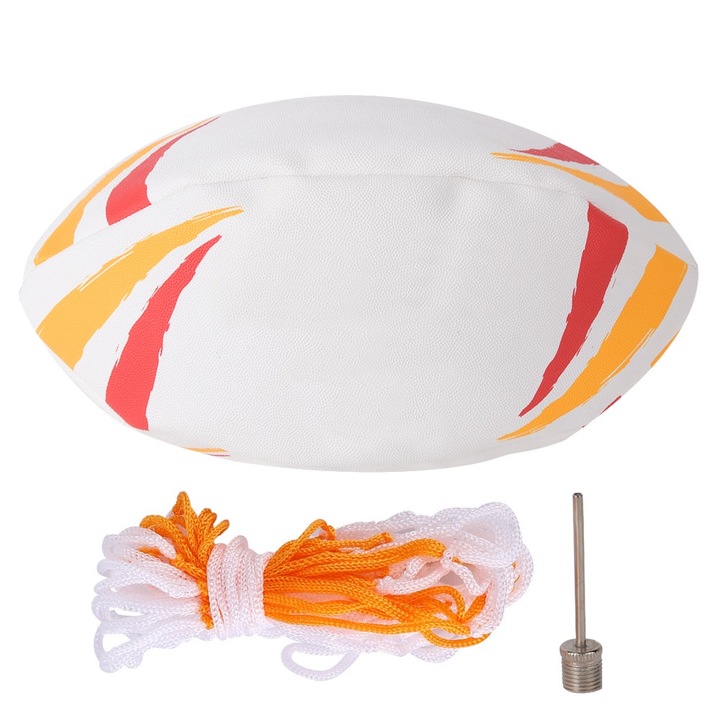 Jormftte rögbi labda, PU, jó rugalmasság, tartós, 5