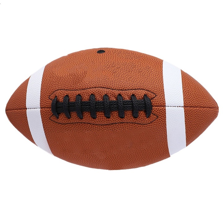 Jormftte rögbi labda, PU, jó rugalmasság, könnyen szállítható, 9-es méret