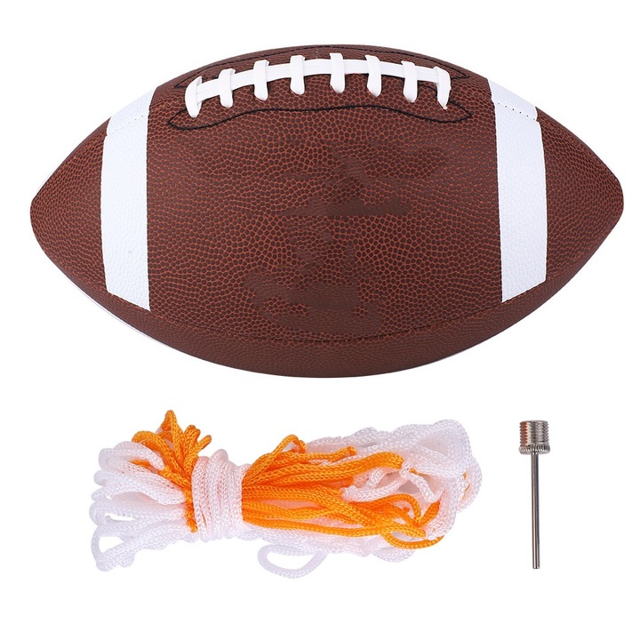 Jormftte rögbi labda, 9-es méret, PU anyag, könnyű, edzéshez, beltéri/kültéri