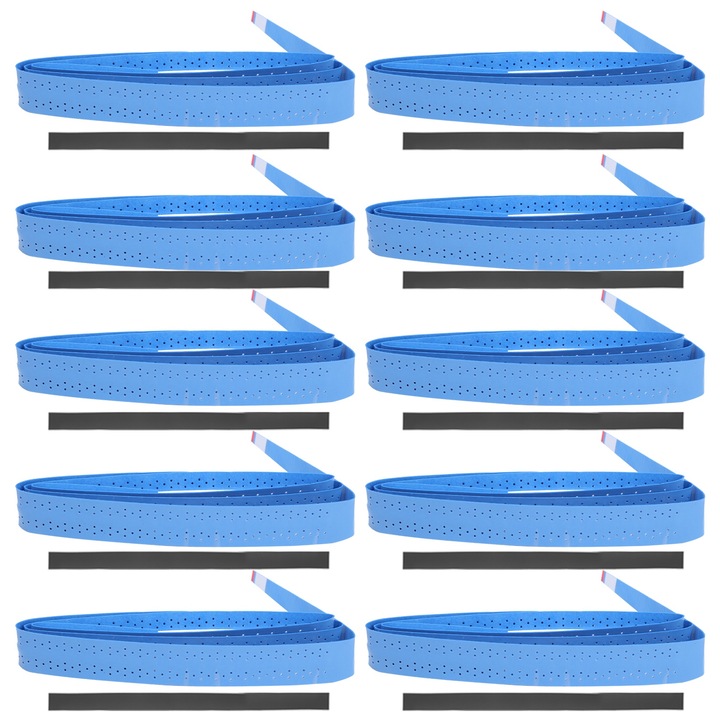 Jormftte tollaslabda ütő markolatok, csúszásmentes, légáteresztő, kék