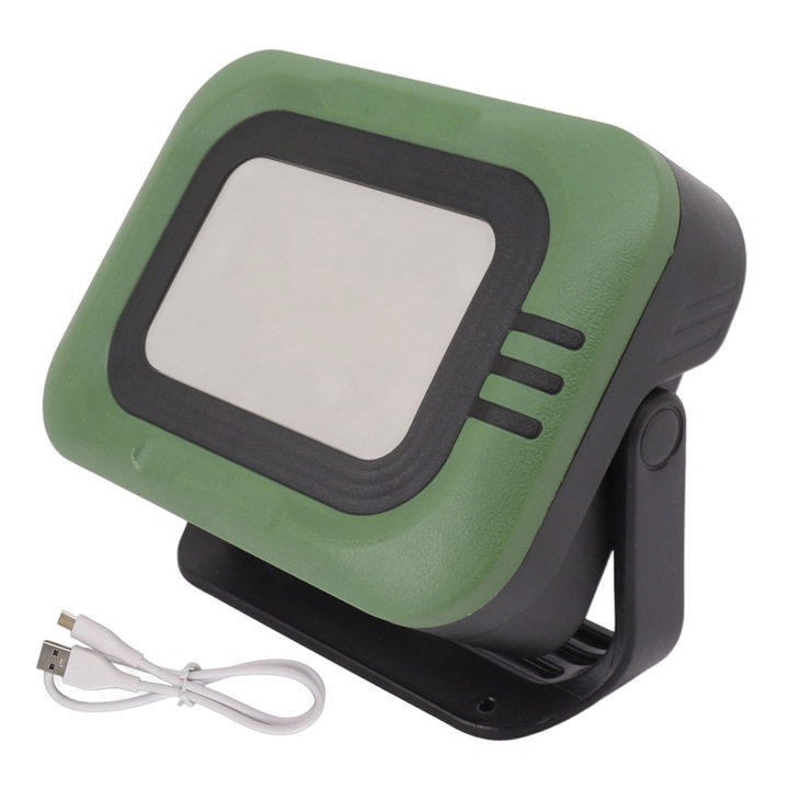 Къмпинг фенери Jormftte, LED, 1200LM, IPX5, 150x122x51mm, батерия 7000mAh, соларно зареждане