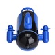Submarin cu telecomanda, 4CH, model mini, 2 motoare, albastru/negru