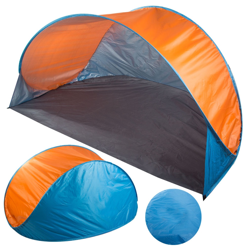 Cort de plaja Paravan UV autopliabil, mare, pentru capacul pop-up al ...
