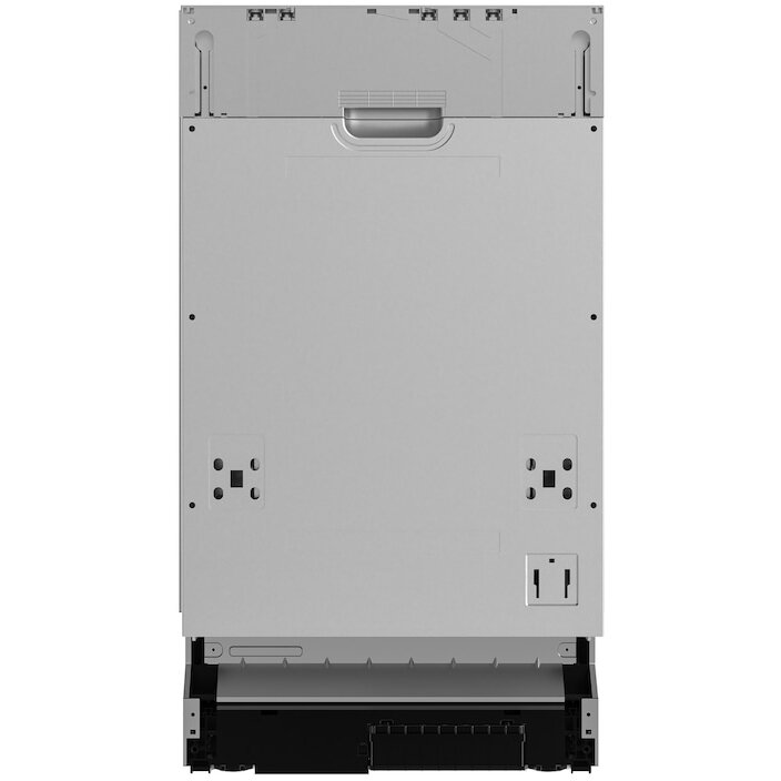 Masina de spalat vase incorporabila Samus SBDS410.7, 10 seturi, 7 programe, Clasa energetica E, Afisaj electronic, Argintiu