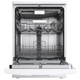 Masina de spalat vase Samus SDW614.8, 14 seturi, Latime 60 cm, 8 programe, Clasa energetica E, Afisaj electronic, Alb