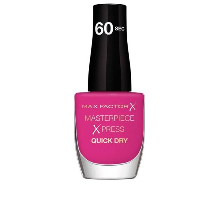 Lac de unghii cu finisaj lucios, Max Factor Masterpiece Xpress, 271 I Believe In Pink, 8 ml