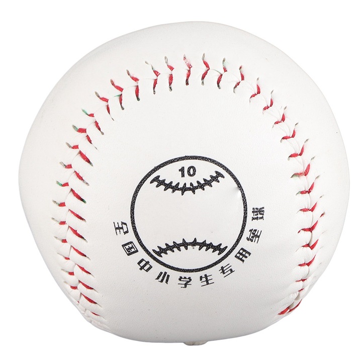 Puha töltésű, edzéshez, PVC, kézzel varrott, softball labda