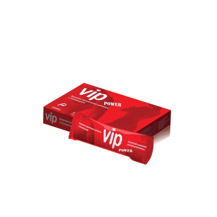 Supliment Alimentar, Elimus, Vip Power, Plicuri, Sachets x2