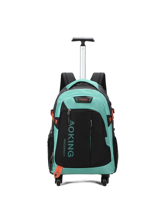 Aoking, Rucsac-troler cu compartimente multiple, Verde
