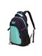Aoking, Rucsac unisex cu model colorblock si buzunare multiple, Multicolor