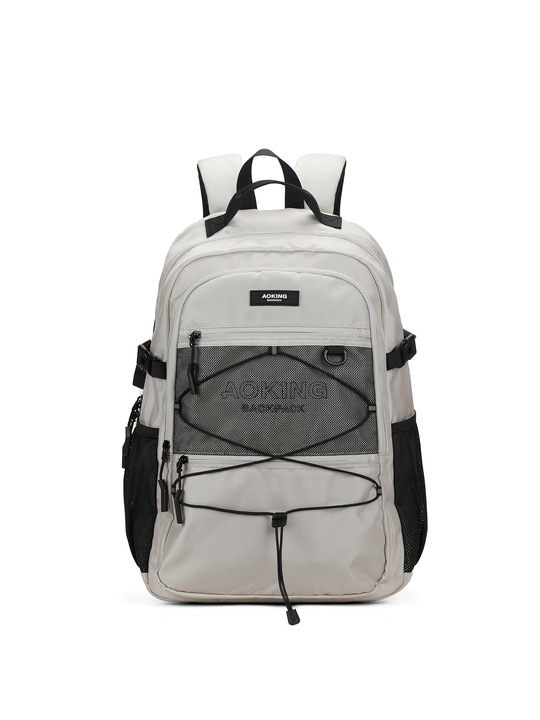 Aoking, Rucsac unisex din material textil, Gri