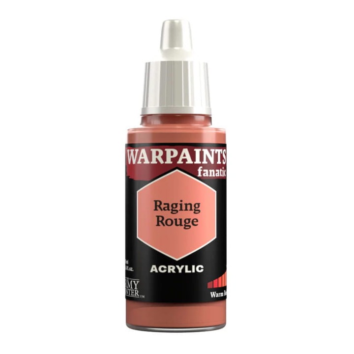 WP3108 Raging Rouge festék, The Army Painter Warpaints Fanatic, 18 ml