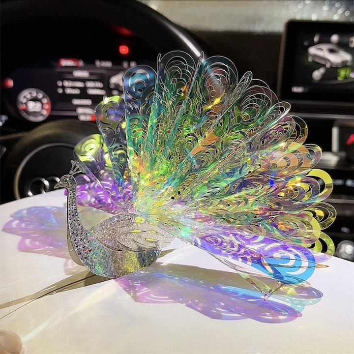 Felicitari de Craciun, design fluture si floarea-soarelui, stil 3D, editie limitata, set