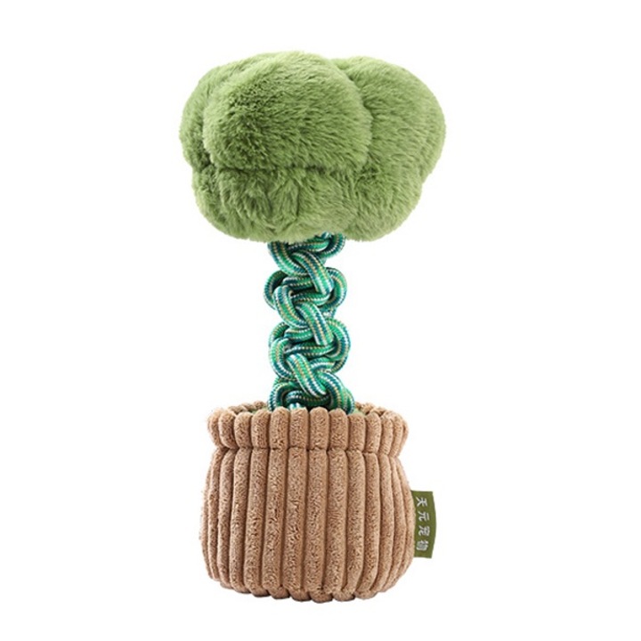 Jucarie pentru caini, 30x13cm, multicolor, bumbac