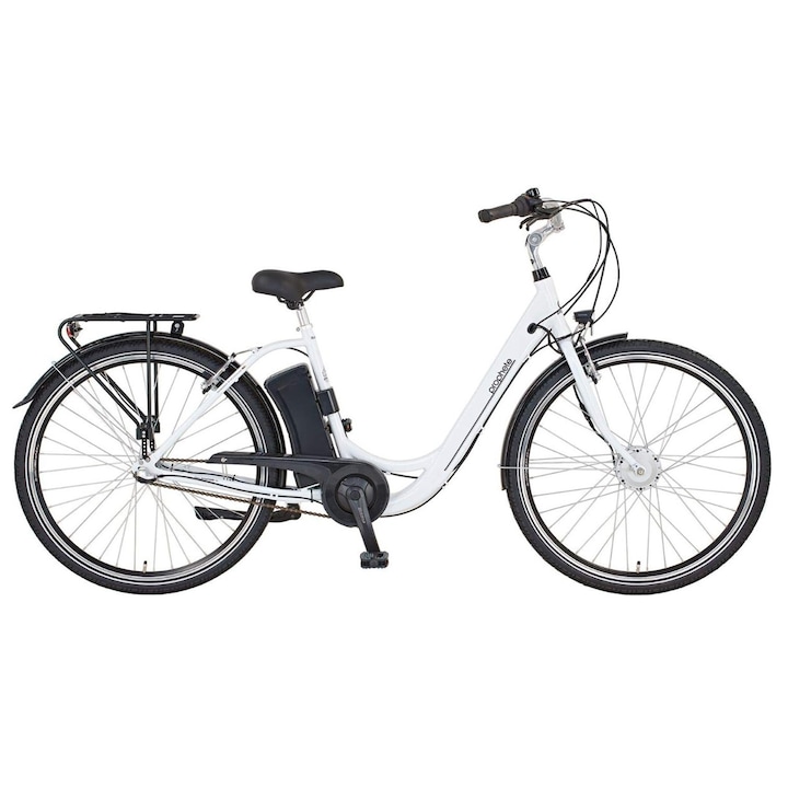 Elektromos kerékpár DHS 52421 - 28 hüvelyk, M, fehér
