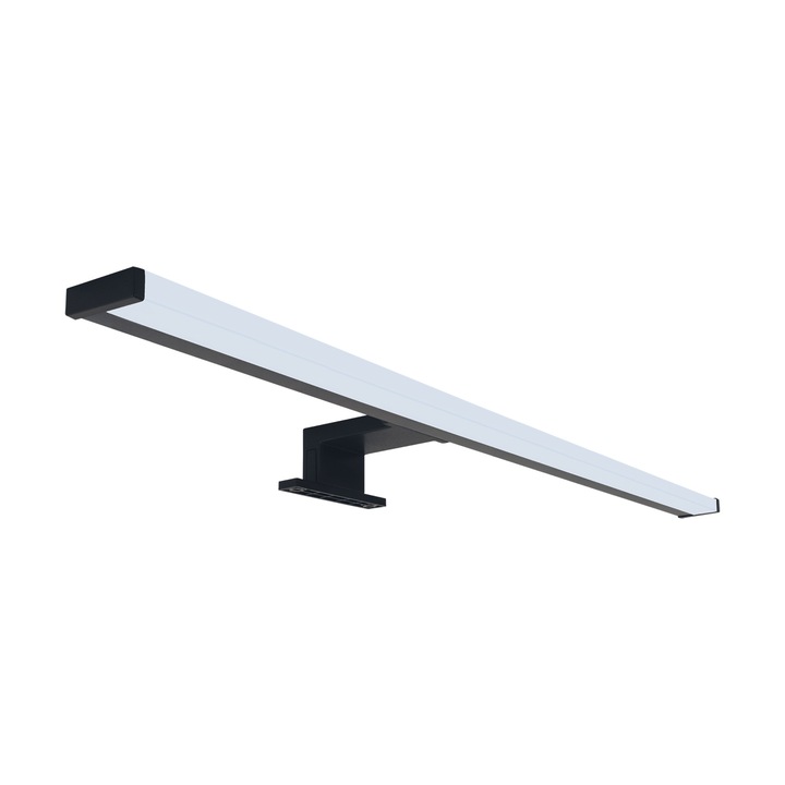 Aplica Struhm NERON LED 8W, fekete, 60x10.8cm, beltéri, semleges fény
