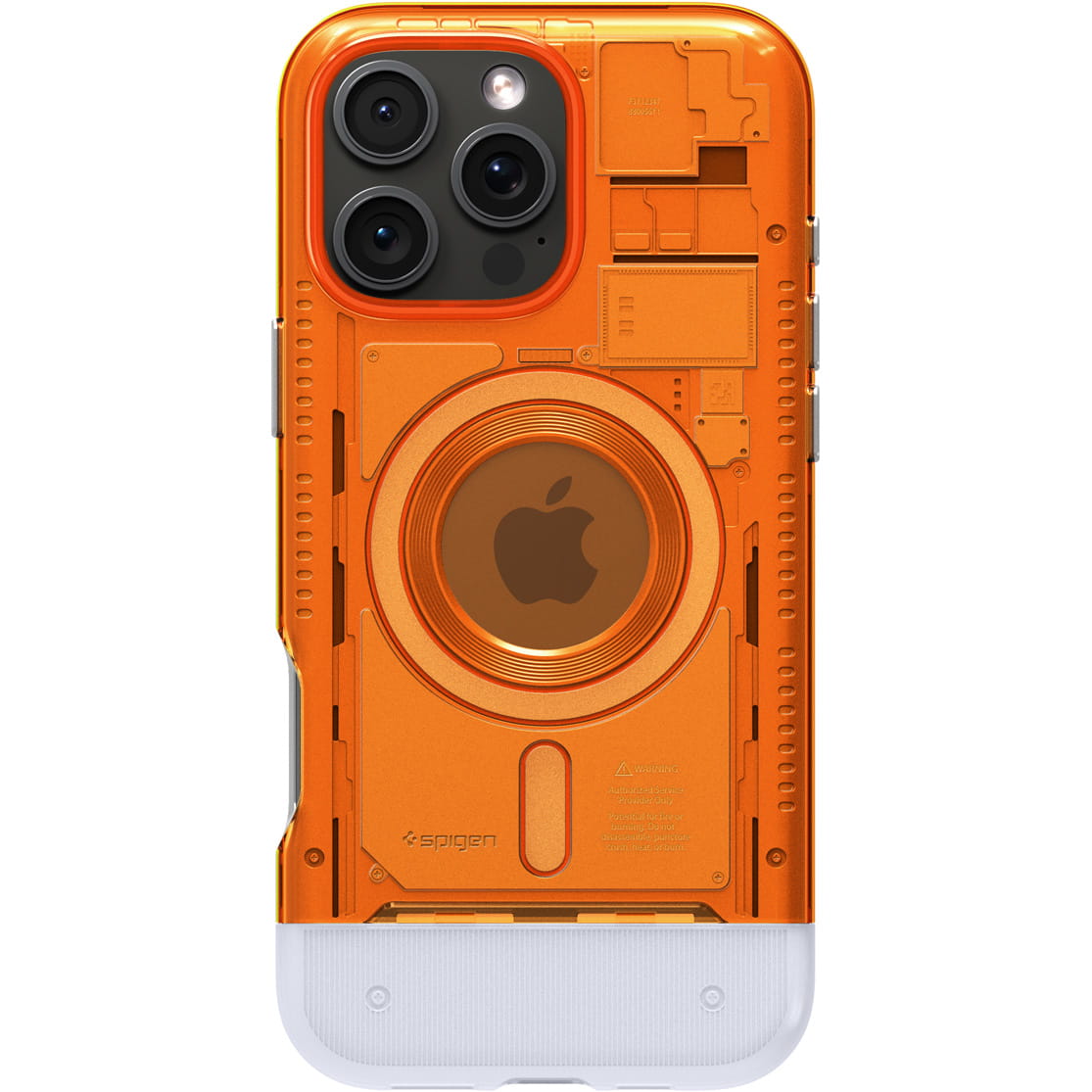 Husa Geanta Spigen Classic C1 pentru iPhone 16 Pro, portocalie