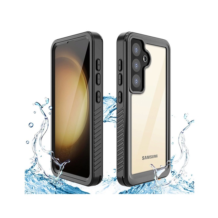 Кейс за Samsung Galaxy S24 Plus - ShellBox Waterproof IP68 Case - черен