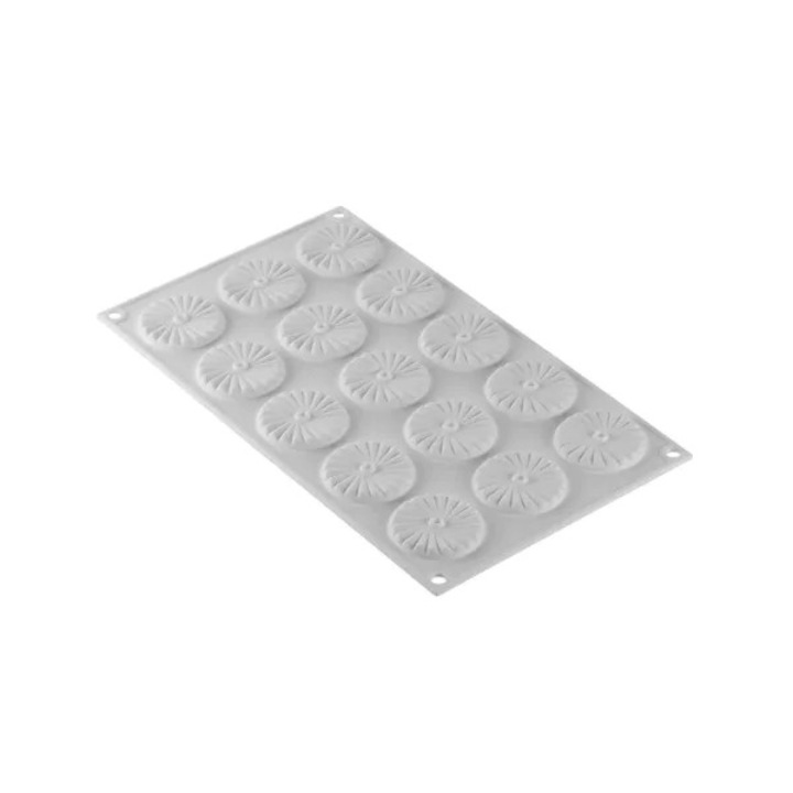 Силиконова форма, Silikomart Plissé 7, 15 кухини