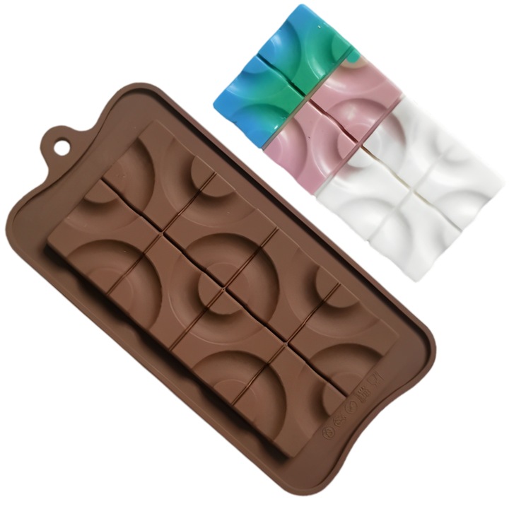 Forma Silicon Pentru Ciocolata Model Cerc 18 x 10 cm