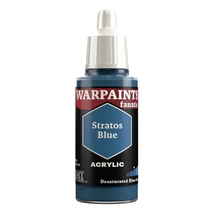 WP3015 Stratos Blue festék, The Army Painter Warpaints Fanatic, 18 ml
