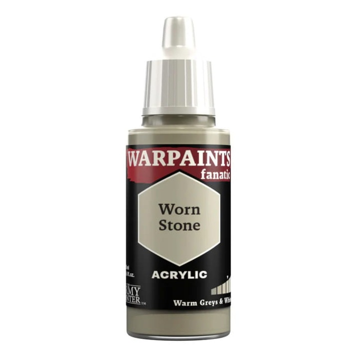 WP3010 Worn Stone festék, The Army Painter Warpaints Fanatic, 18 ml