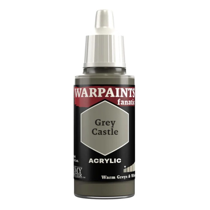Festék WP3007 Grey Castle, The Army Painter Warpaints Fanatic, 18ml