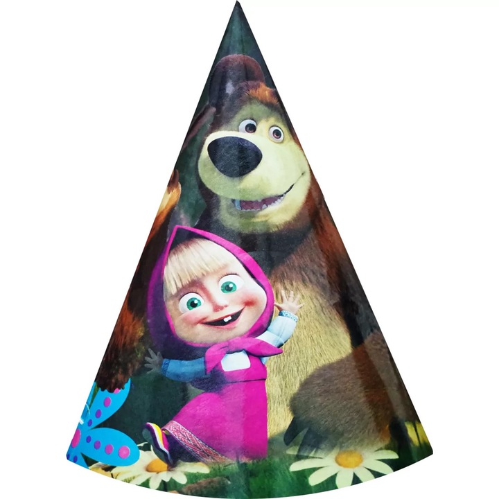 Set 6 coifuri Masha si Ursul