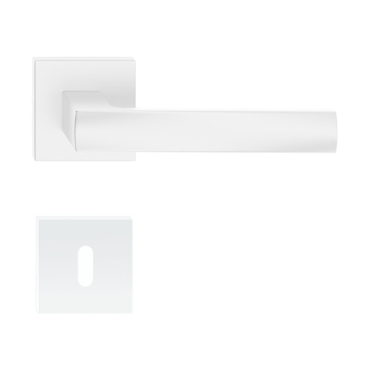 Manere usi EUFORIA ALB MAT rozeta cheie