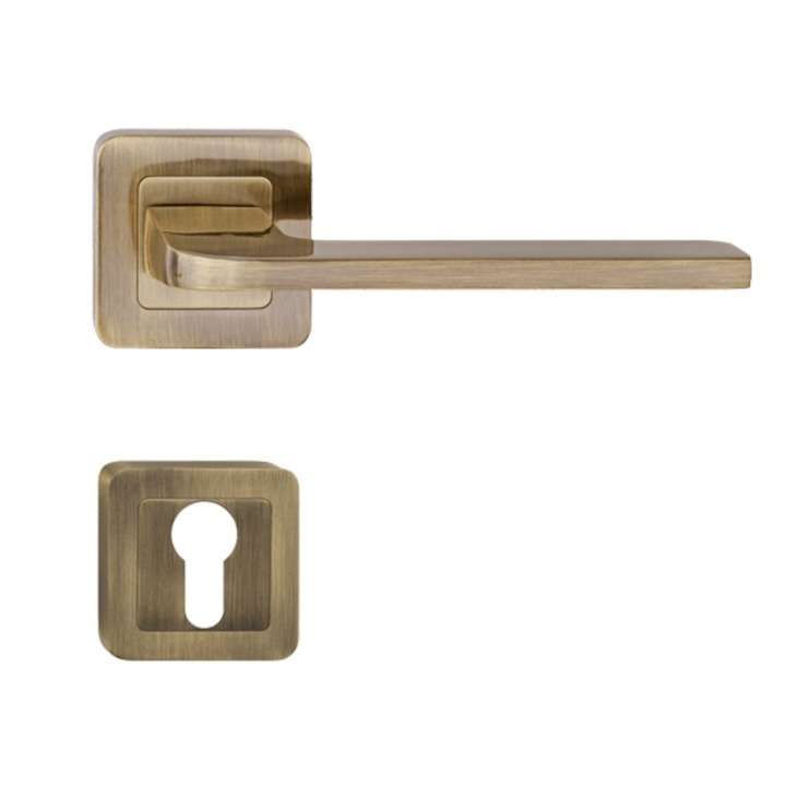 Maner usa model FIESTA rozeta yala bronz patinat