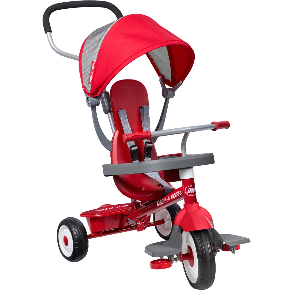 HYSTERIC GLAMOUR × Radio Flyer Tricicleta Radio Flyer 4 in 1, rosu - eMAG.ro