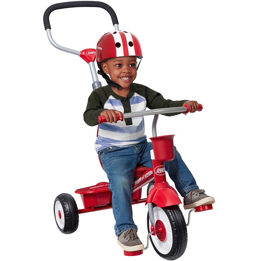 Tricicleta Radio Flyer 4 in 1, rosu - eMAG.ro