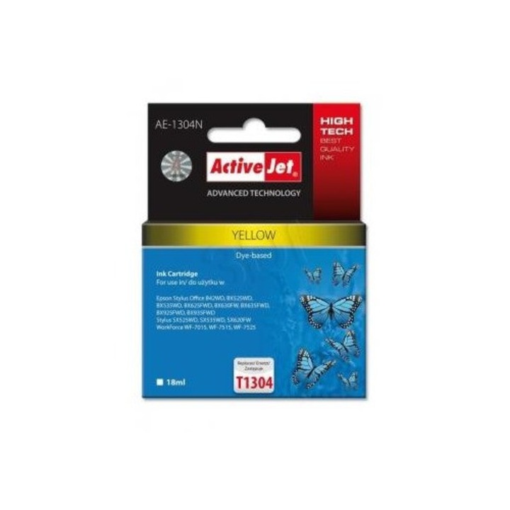 ActiveJet (Epson T1304) Tintapatron Sárga (360315)