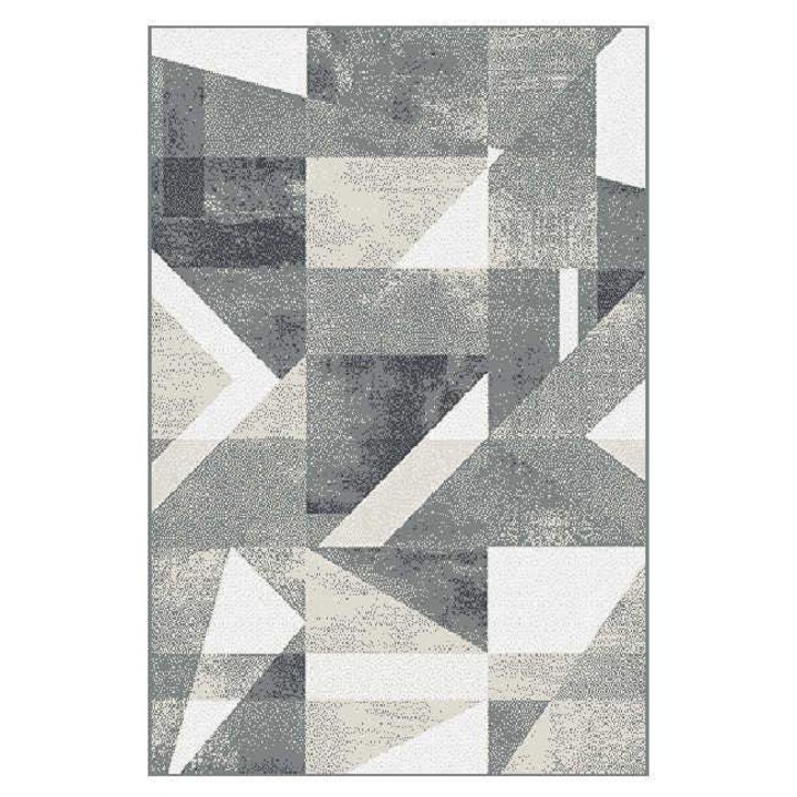 Nappali/hálószoba szőnyeg Sintelon Omega 20EMG, 120 x 170 cm, polipropilén, szürke, téglalap alakú